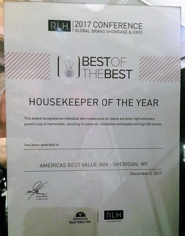 Americas Best Value Inn Sheridan Wy Kültér fotó